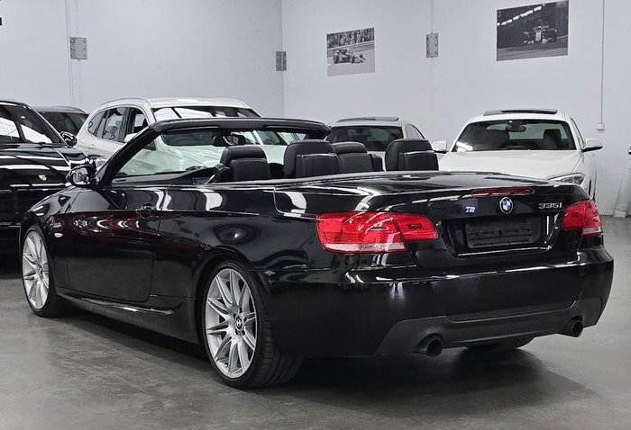 2010 BMW 3 Series 335i M Sport E93 MY10.5 Black Sapphire