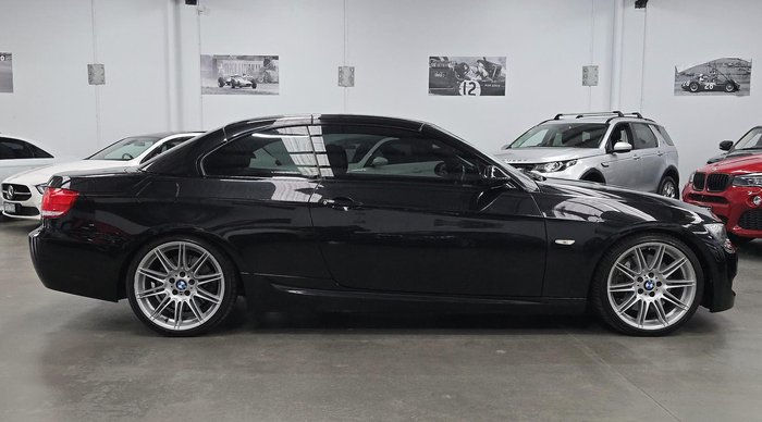 2010 BMW 3 Series 335i M Sport E93 MY10.5 Black Sapphire