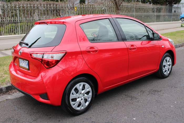 2019 Toyota Yaris Ascent NCP130R Cherry