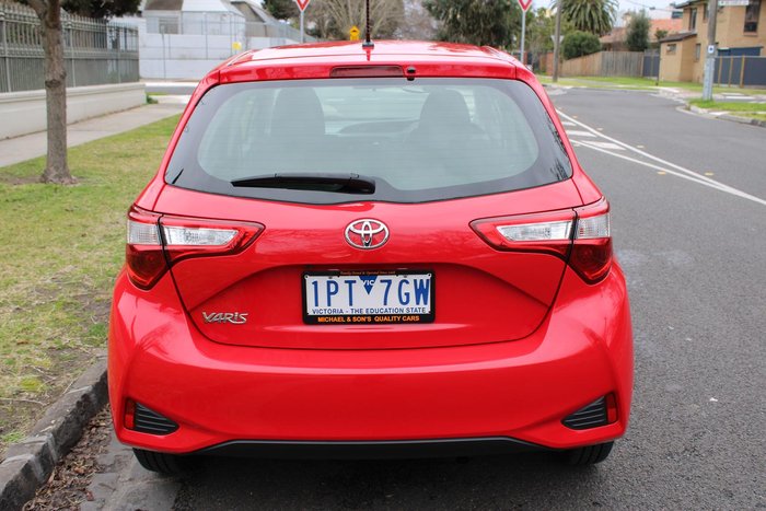 2019 Toyota Yaris Ascent NCP130R Cherry