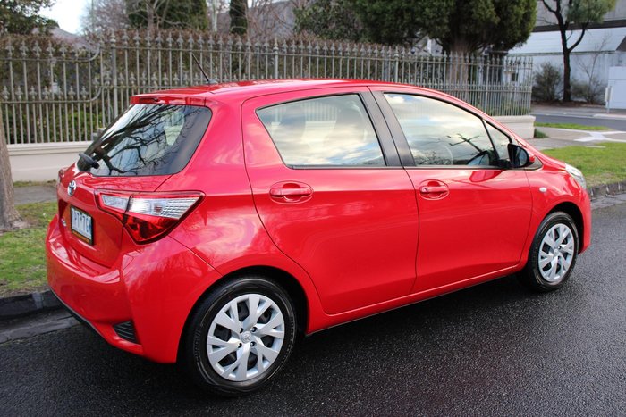 2019 Toyota Yaris Ascent NCP130R Cherry