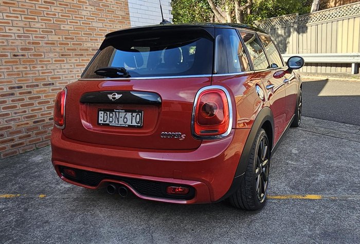 2015 MINI Hatch Cooper S F55 Blazing Red