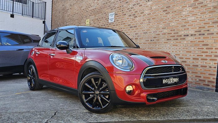 2015 MINI Hatch Cooper S F55 Blazing Red