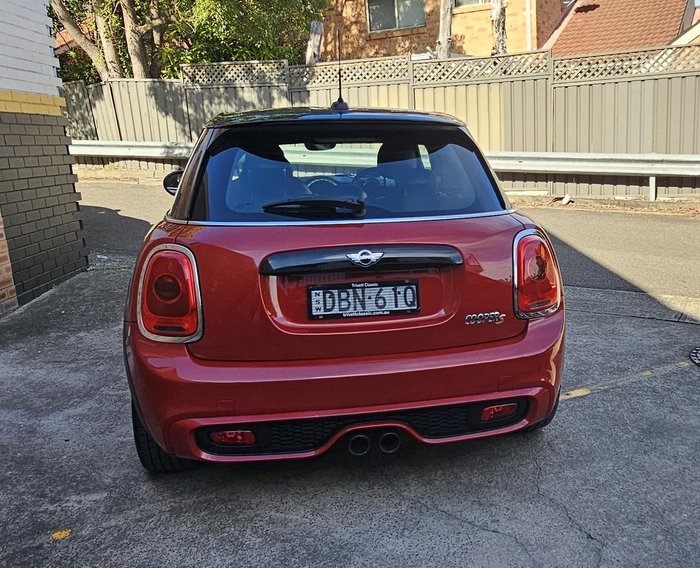 2015 MINI Hatch Cooper S F55 Blazing Red