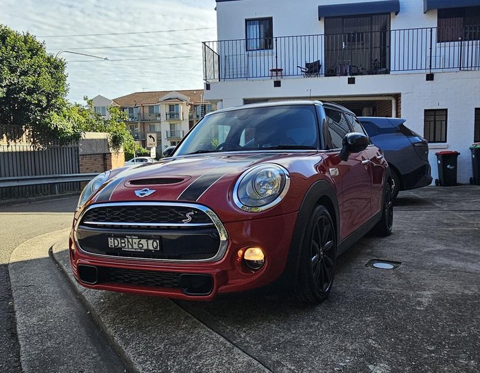 2015 MINI Hatch Cooper S F55 Blazing Red