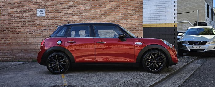 2015 MINI Hatch Cooper S F55 Blazing Red