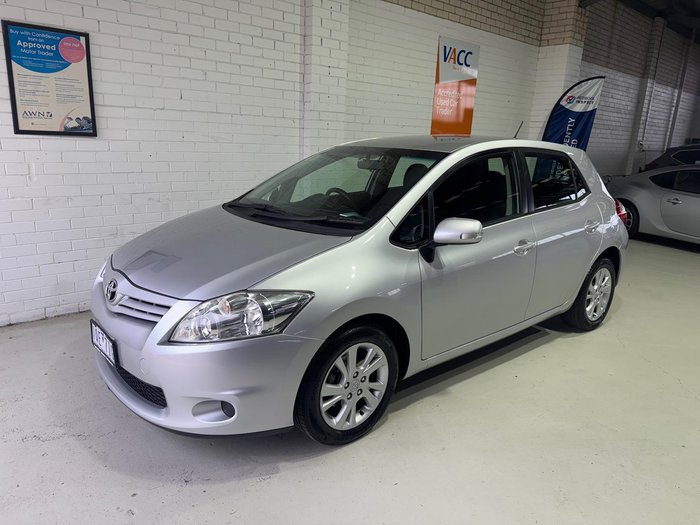 2011 Toyota Corolla Ascent ZRE152R MY11 Silver Pearl