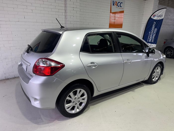 2011 Toyota Corolla Ascent ZRE152R MY11 Silver Pearl