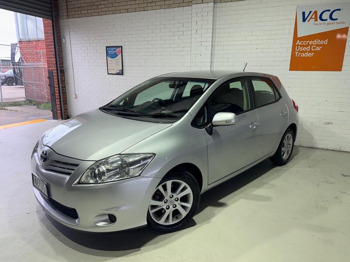 2011 Toyota Corolla Ascent ZRE152R MY11 Silver Pearl