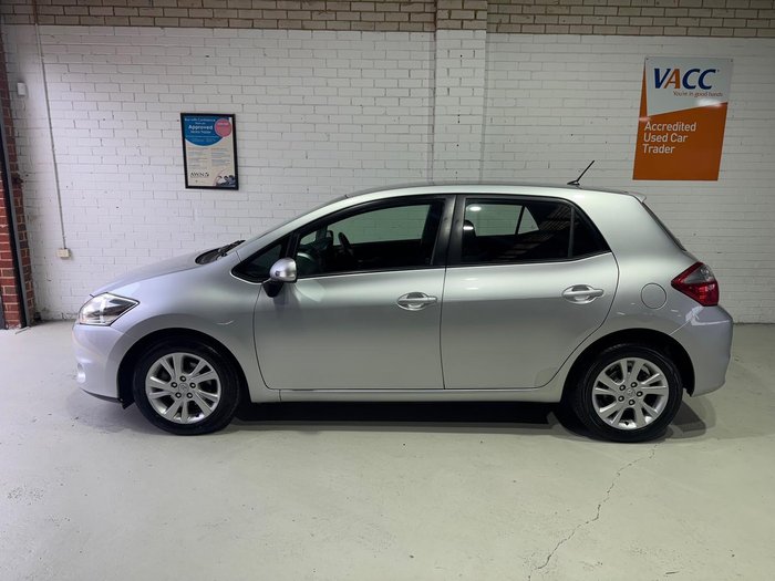 2011 Toyota Corolla Ascent ZRE152R MY11 Silver Pearl
