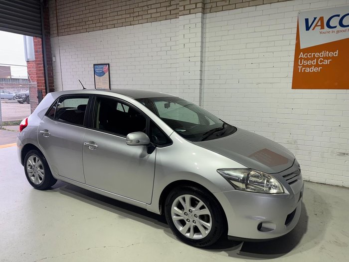 2011 Toyota Corolla Ascent ZRE152R MY11 Silver Pearl