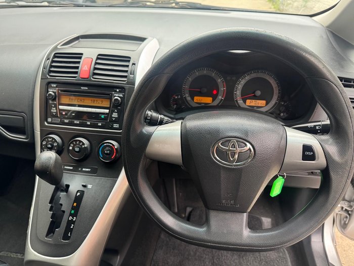 2011 Toyota Corolla Ascent ZRE152R MY11 Silver Pearl