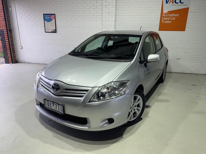 2011 Toyota Corolla Ascent ZRE152R MY11 Silver Pearl