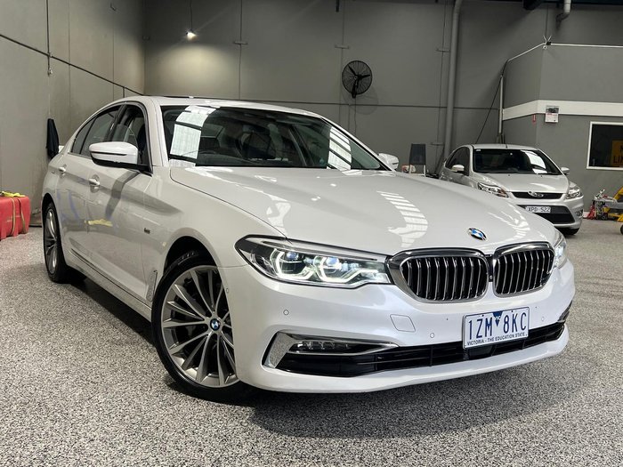 2018 BMW 5 Series 530d Luxury Line G30 Mineral White