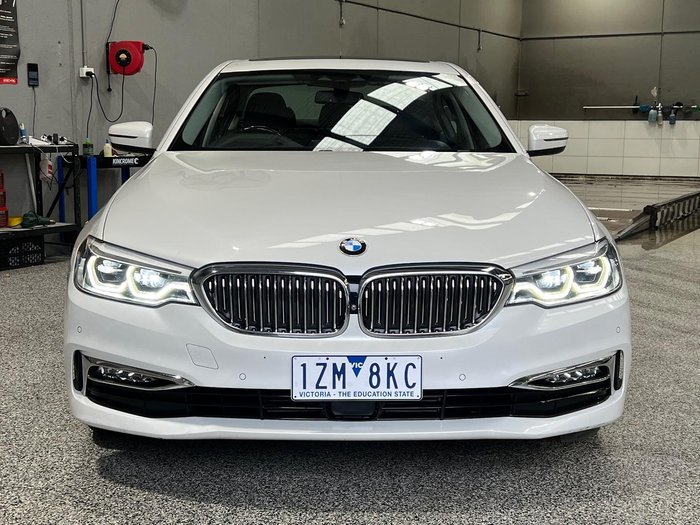 2018 BMW 5 Series 530d Luxury Line G30 Mineral White