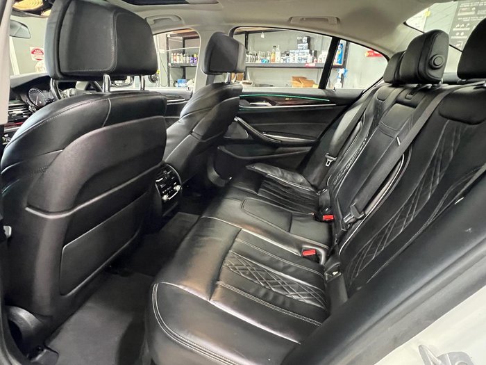 2018 BMW 5 Series 530d Luxury Line G30 Mineral White