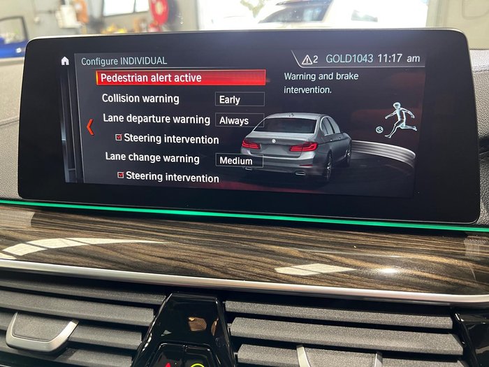 2018 BMW 5 Series 530d Luxury Line G30 Mineral White