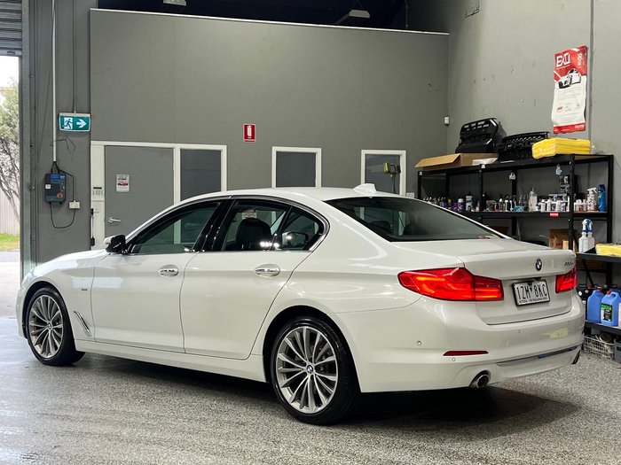 2018 BMW 5 Series 530d Luxury Line G30 Mineral White