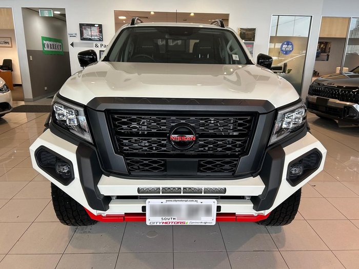 2024 Nissan Navara PRO-4X Warrior D23 MY24 4X4 Dual Range White Pearl