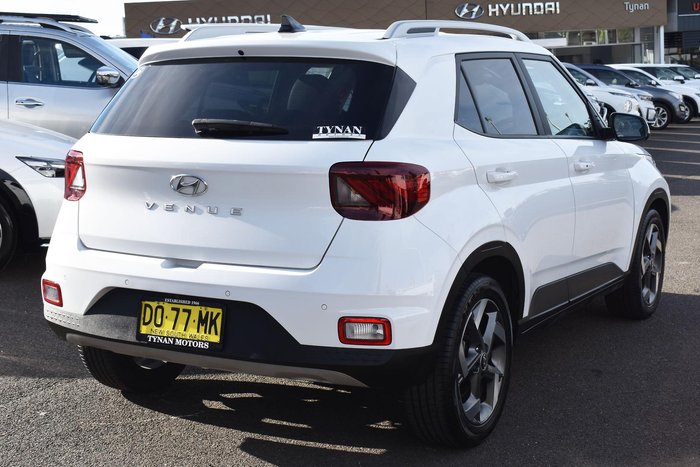 2021 Hyundai Venue Elite QX.V3 MY21 Polar White
