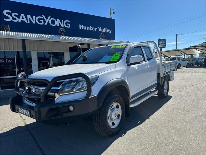 2019 Holden Colorado LS RG MY20 4X4 Dual Range Summit White