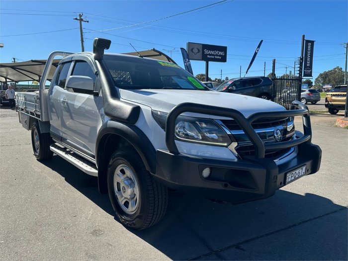 2019 Holden Colorado LS RG MY20 4X4 Dual Range Summit White