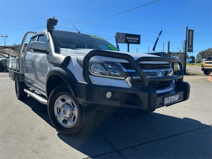 2019 Holden Colorado LS RG MY20 4X4 Dual Range Summit White