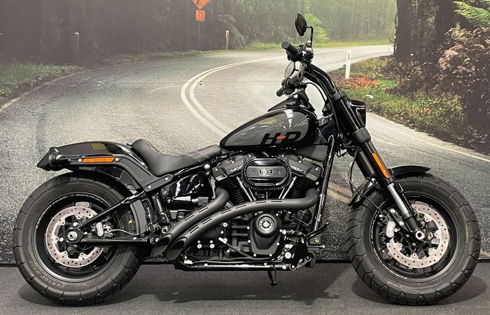 2024 HARLEY-DAVIDSON FXFBS FAT BOB (114) Black