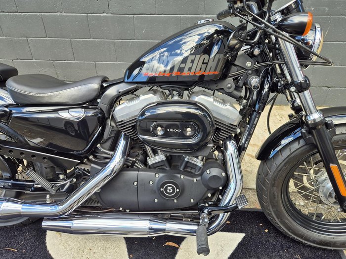 2012 Harley-Davidson Forty-Eight (XL1200X) Sportster Black