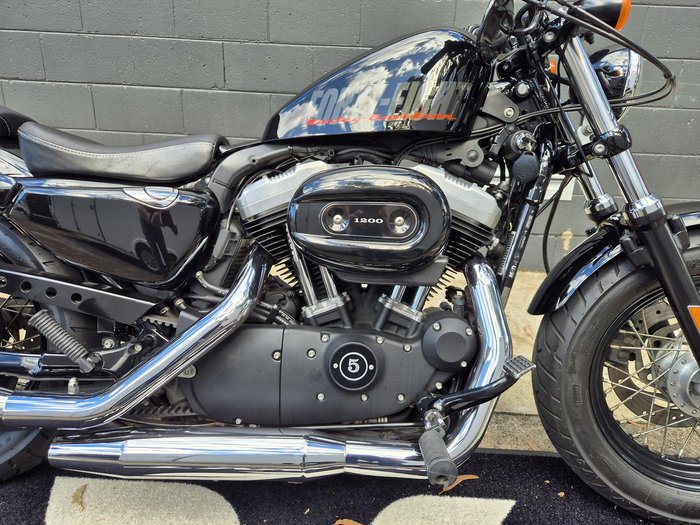 2012 Harley-Davidson Forty-Eight (XL1200X) Sportster Black