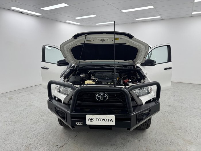 2022 Toyota Hilux SR GUN126R 4X4 Dual Range Glacier White