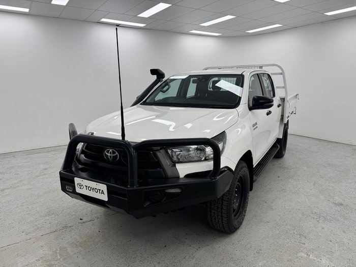 2022 Toyota Hilux SR GUN126R 4X4 Dual Range Glacier White