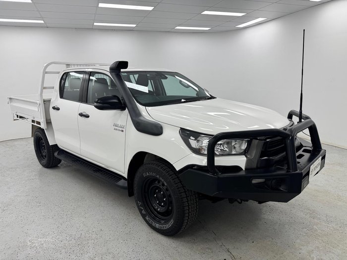 2022 Toyota Hilux SR GUN126R 4X4 Dual Range Glacier White
