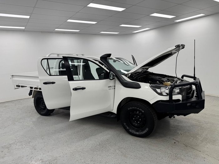 2022 Toyota Hilux SR GUN126R 4X4 Dual Range Glacier White