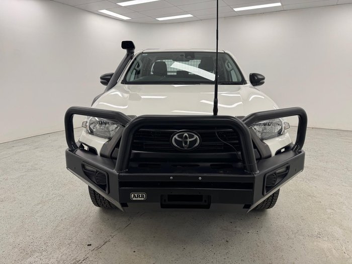 2022 Toyota Hilux SR GUN126R 4X4 Dual Range Glacier White