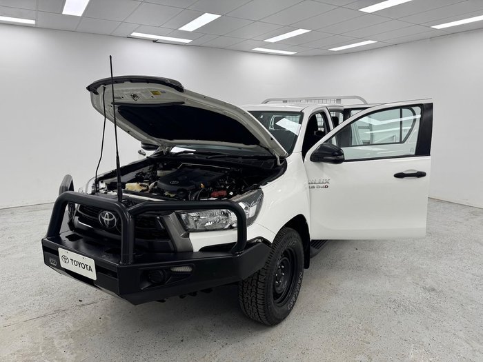 2022 Toyota Hilux SR GUN126R 4X4 Dual Range Glacier White