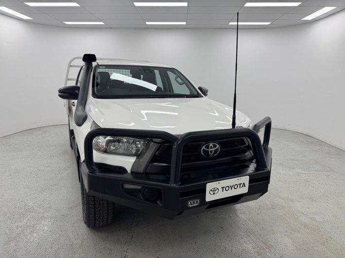 2022 Toyota Hilux SR GUN126R 4X4 Dual Range Glacier White
