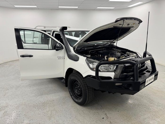 2022 Toyota Hilux SR GUN126R 4X4 Dual Range Glacier White