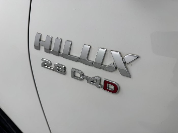 2022 Toyota Hilux SR GUN126R 4X4 Dual Range Glacier White