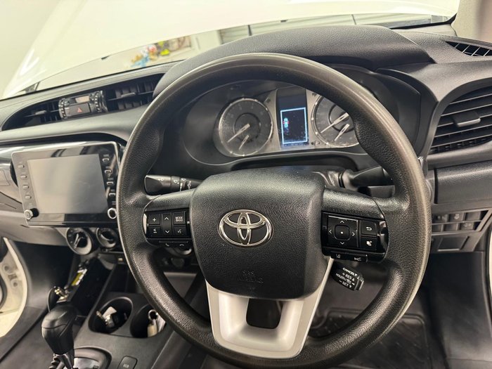 2022 Toyota Hilux SR GUN126R 4X4 Dual Range Glacier White