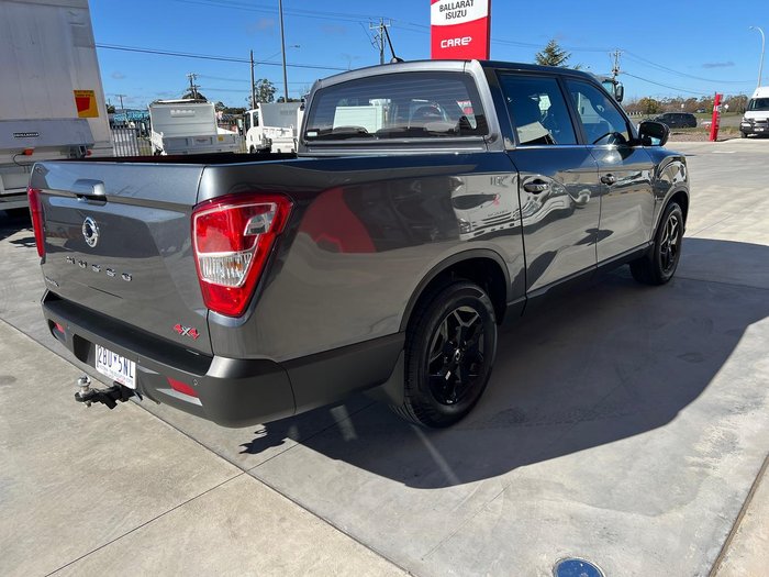 2023 SsangYong Musso Ultimate Q261 MY24 4X4 Dual Range Marble Grey