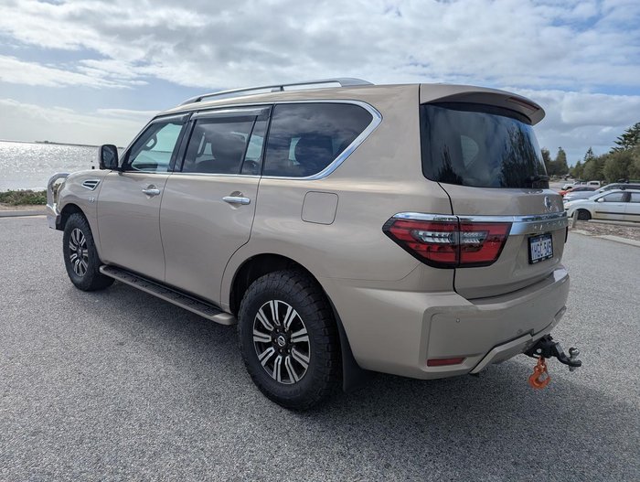 2020 Nissan Patrol Ti-L Y62 Series 5 MY20 4X4 Dual Range Gold