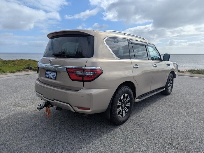 2020 Nissan Patrol Ti-L Y62 Series 5 MY20 4X4 Dual Range Gold