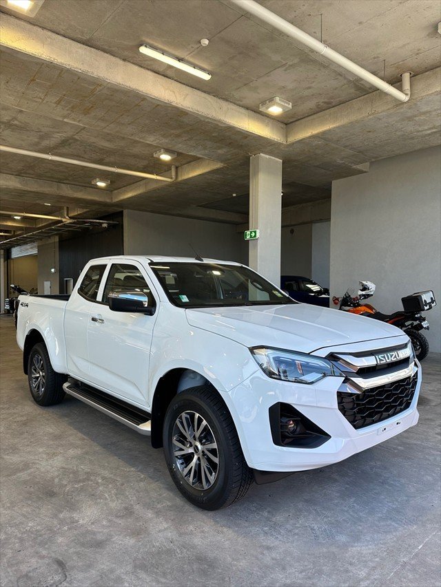 2025 Isuzu D-MAX LS-U MY24 4X4 Dual Range Mineral White