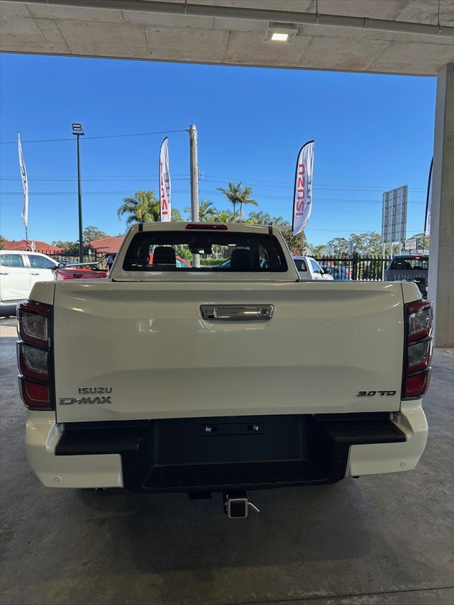 2025 Isuzu D-MAX LS-U MY24 4X4 Dual Range Mineral White