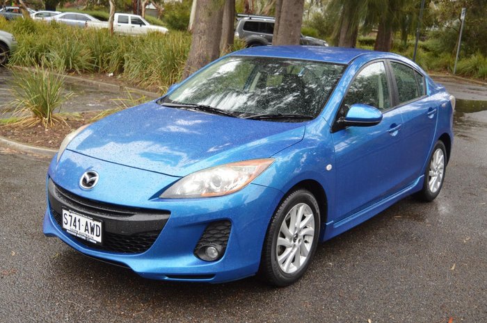2013 Mazda 3 Maxx Sport BL Series 2 MY13 Sky Blue