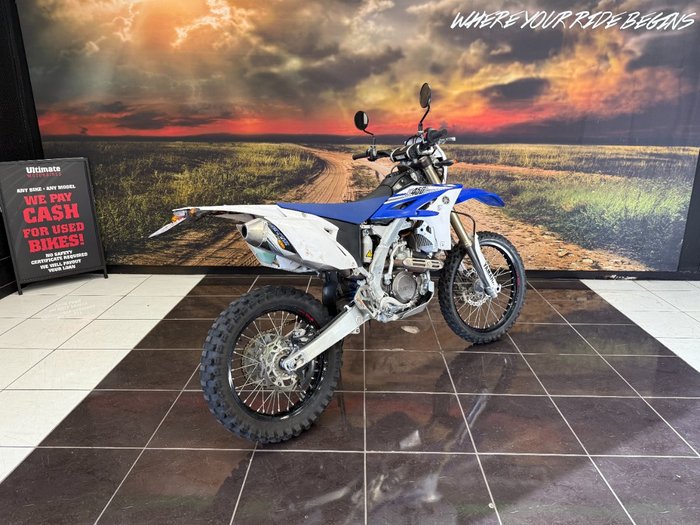 2014 Yamaha WR450F BLUE