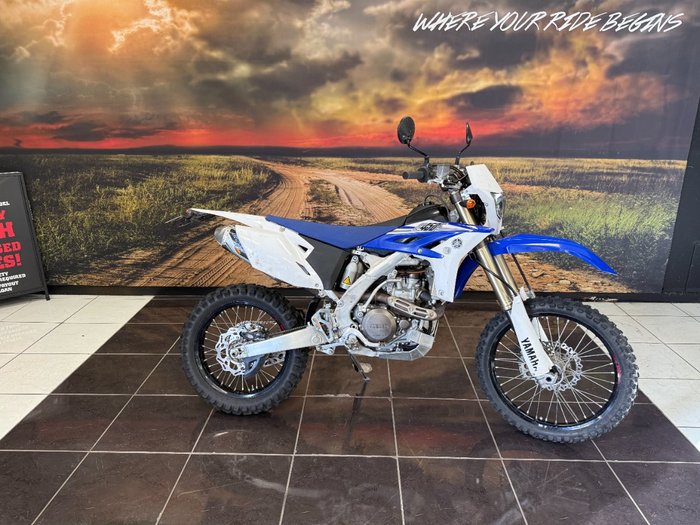 2014 Yamaha WR450F BLUE