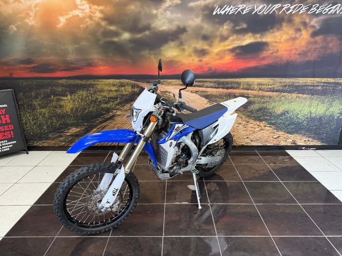 2014 Yamaha WR450F BLUE
