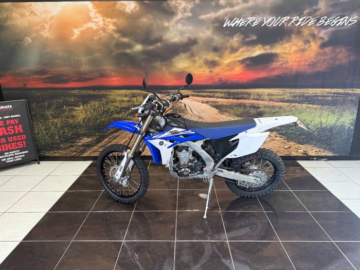 2014 Yamaha WR450F BLUE